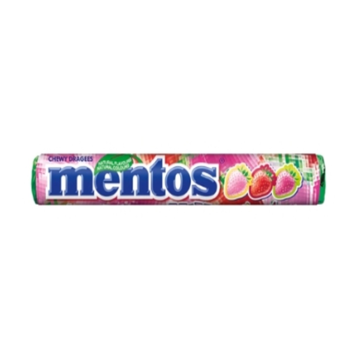Mentos aardbeienmix 37.5gr